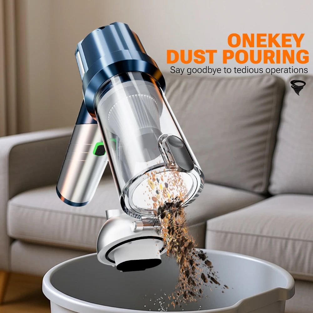 SZUK Car Vacuum Cleaner Portable Handheld Mini Vacuum Cleaner Foldable Strong Suction Powerful Wireless Cleaner Cleaning Machine