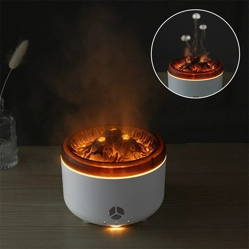 Eco-Friendly Ultrasonic Humidifier 550ml Capacity Auto Shut-Off and Timer Aromatherapy Diffuser for Relaxation and Better Sleep