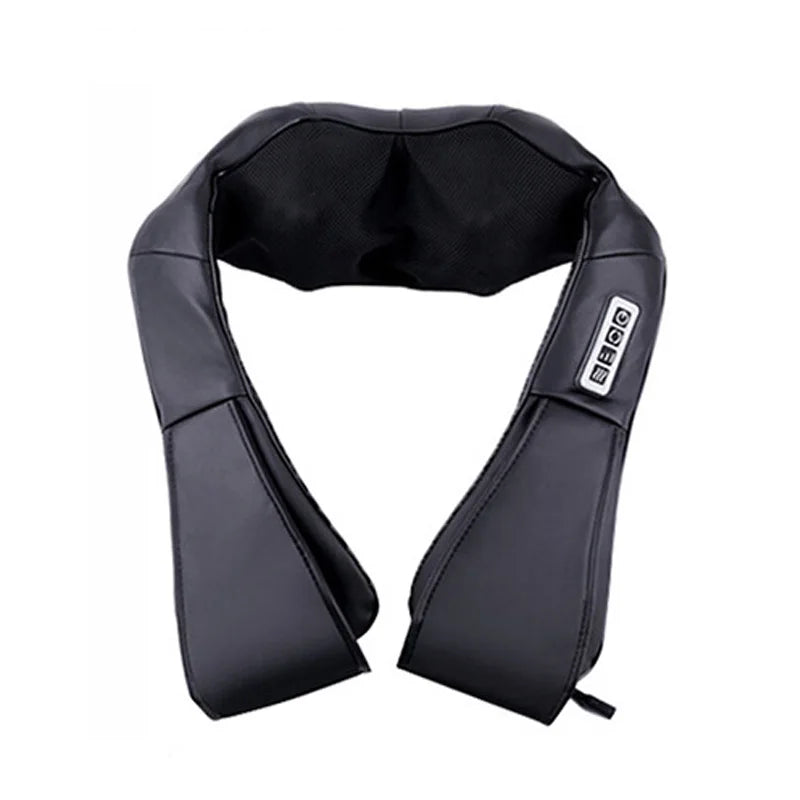 Home Car Electrical Body Neck Massager Back Relaxation Massagem U Shape Shoulder Shiatsu Infrared heated 3D Kneading Shawl belt