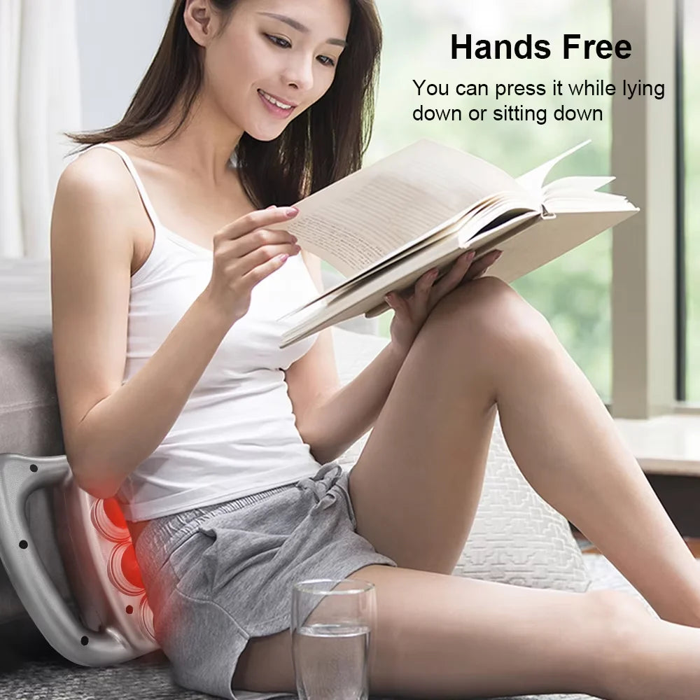 Fascia Gun Muscle Massager Gun Sixteen-head High Frequency Neck Shoulder Waist Massage Machine Professional Fascia Massage Gun