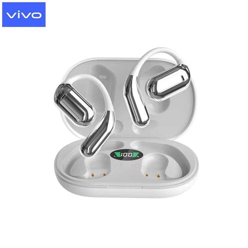 VIVO 3-in-1 AI Translator Earbuds 140 Languages Noise Cancelling Bluetooth 5.3 Headset Instant Translator Smart Voice Real Time