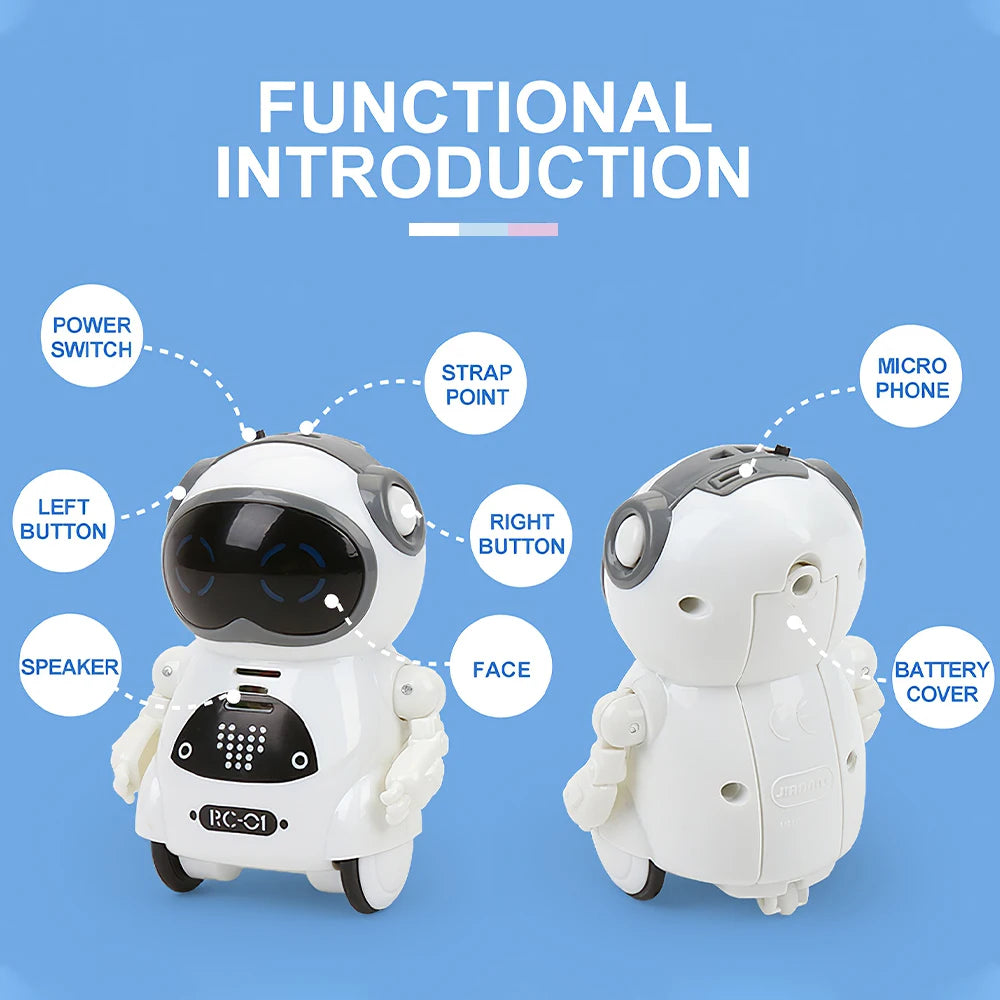 Robot Can Talk Interactive Dialogue Voice Recognition Recording Singing And Dancing Storytelling Mini Smart Robot Toy
