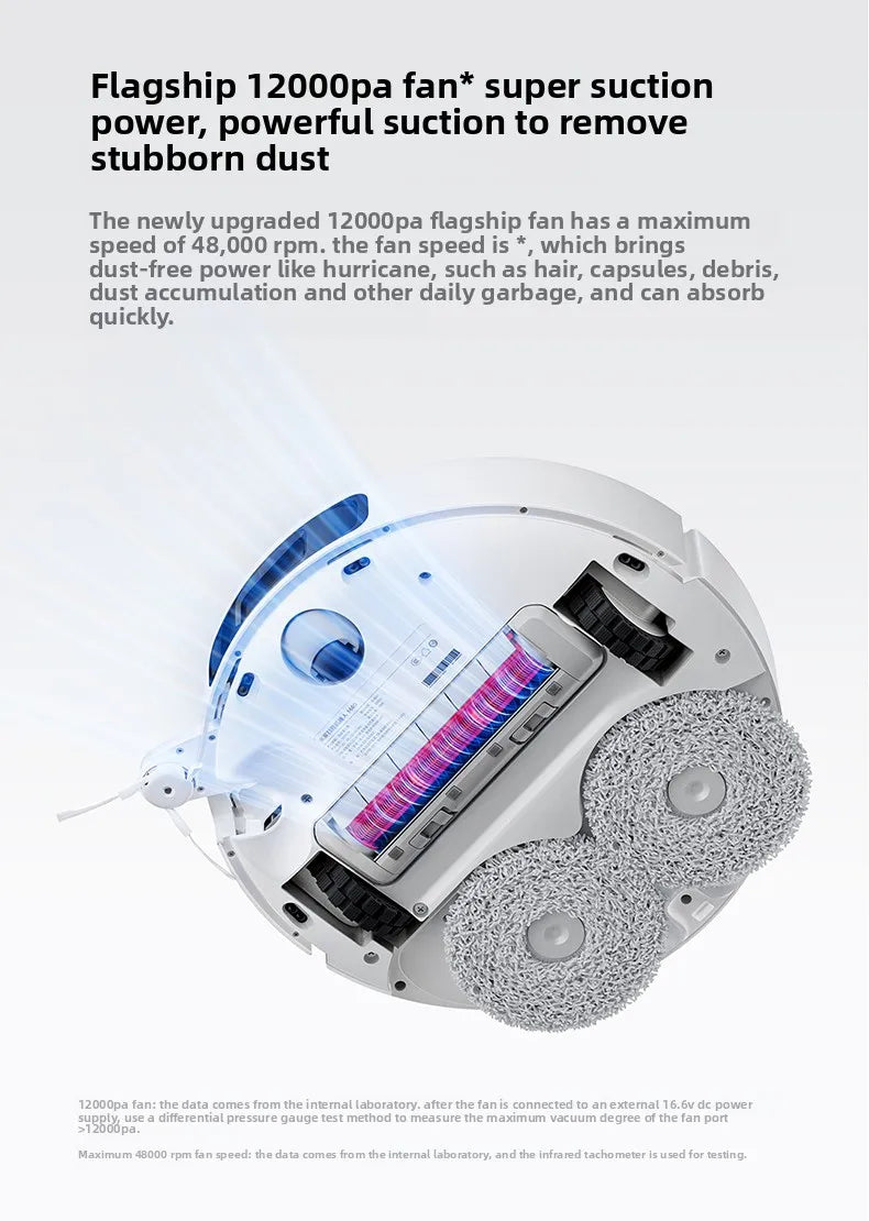 Xiaomi Mi Home Robotic Vacuum Cleaner M40,M40S with Mechanical Arm Sweeping and Mopping Intelligent Appliance