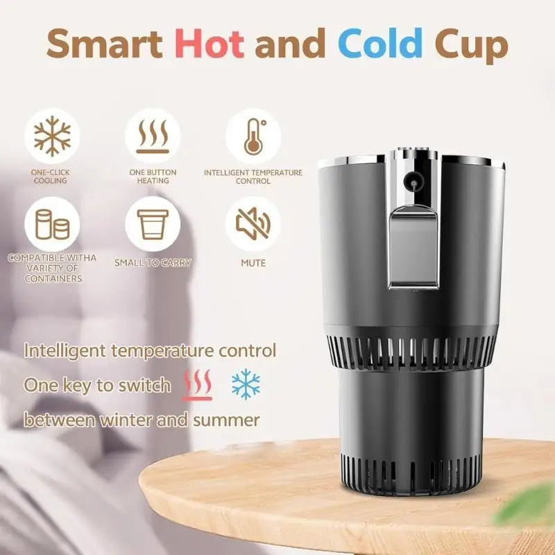 Intelligent Temperature Control Car Mug Electric Beverage Mug for Hot & Cold Beverages