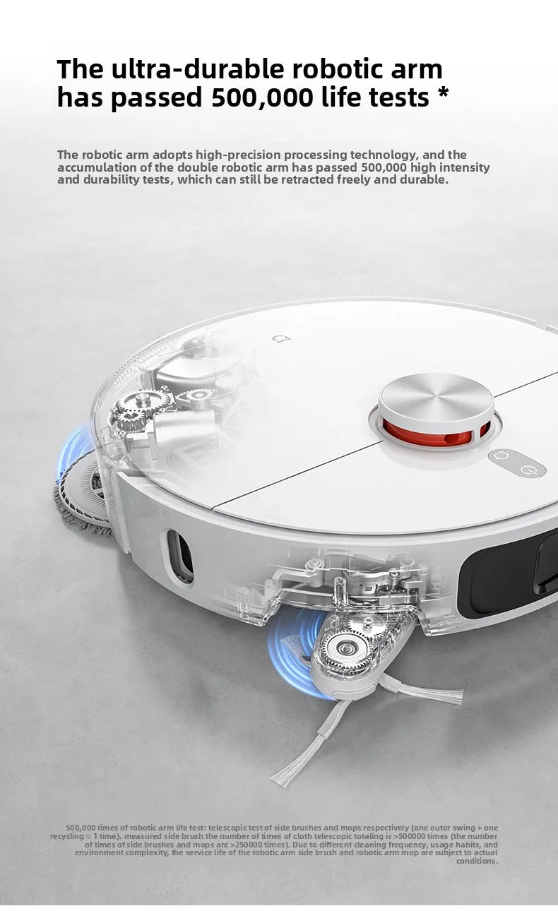 Xiaomi Mi Home Robotic Vacuum Cleaner M40,M40S with Mechanical Arm Sweeping and Mopping Intelligent Appliance