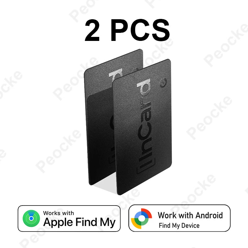 Wallet Anti-loss Card Location Tracking GPS Smart Tag for Android Key Luggage Finder With iPhone Find My App Bluetooth Device