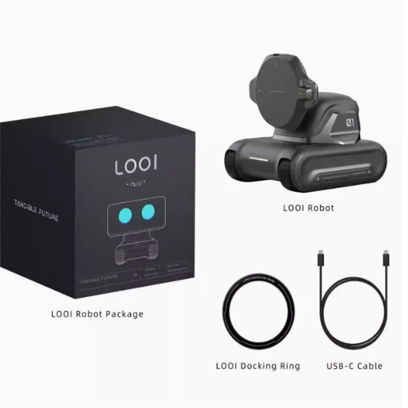 LOOI Robot Wireless Charging 15W Smart Desktop Robot Mobile AI Assistant Face Recognition Gesture Interaction Voice Dialogue