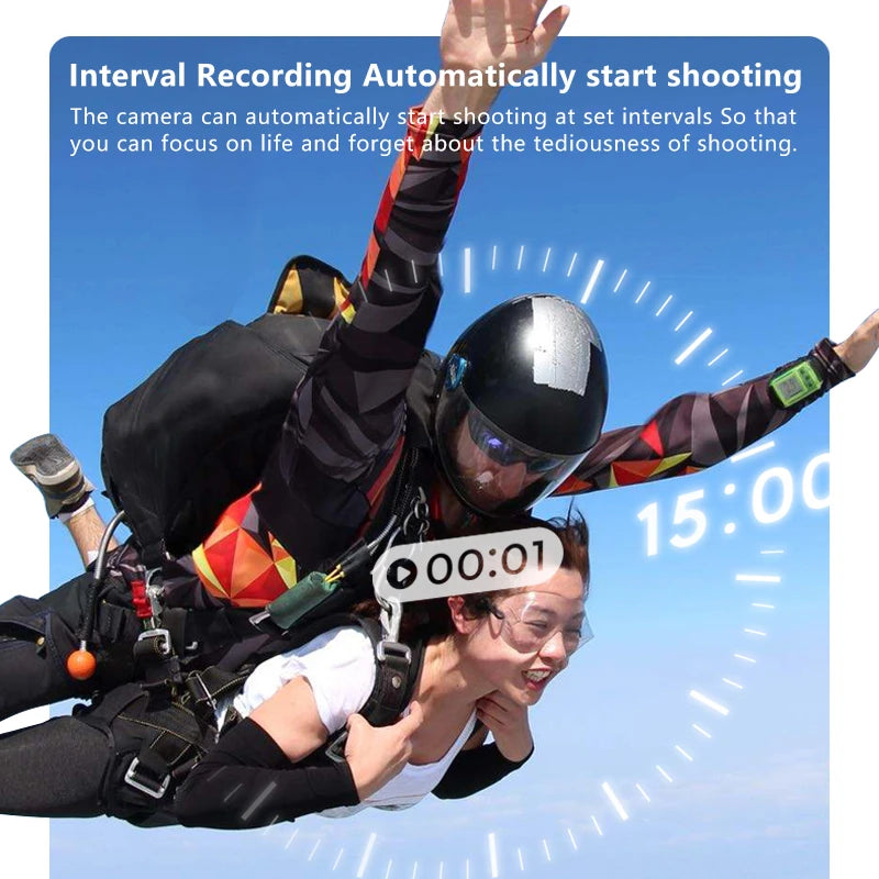 Xiaomi S70 Mini Recorder 2.7K Finger Action Camera Lightweight POV With Magnetic Belt 1.47 inch IPS Screen Bicycle Vlog Pet Cam