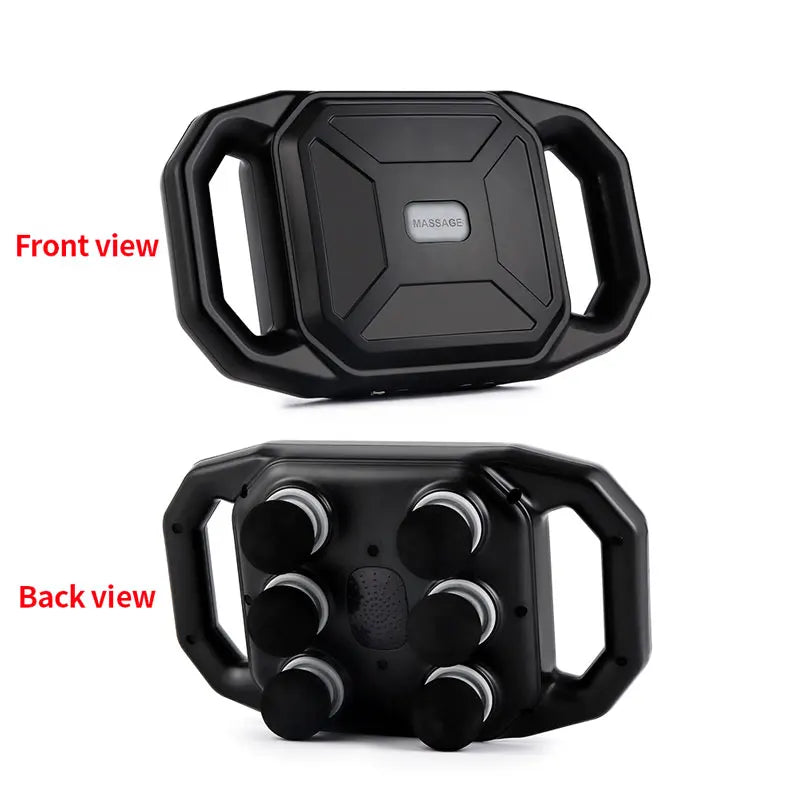 Six-head Fascia Gun High Frequency Vibration Waist Shoulder Back Leg Deep Tissue Body Massage Machine