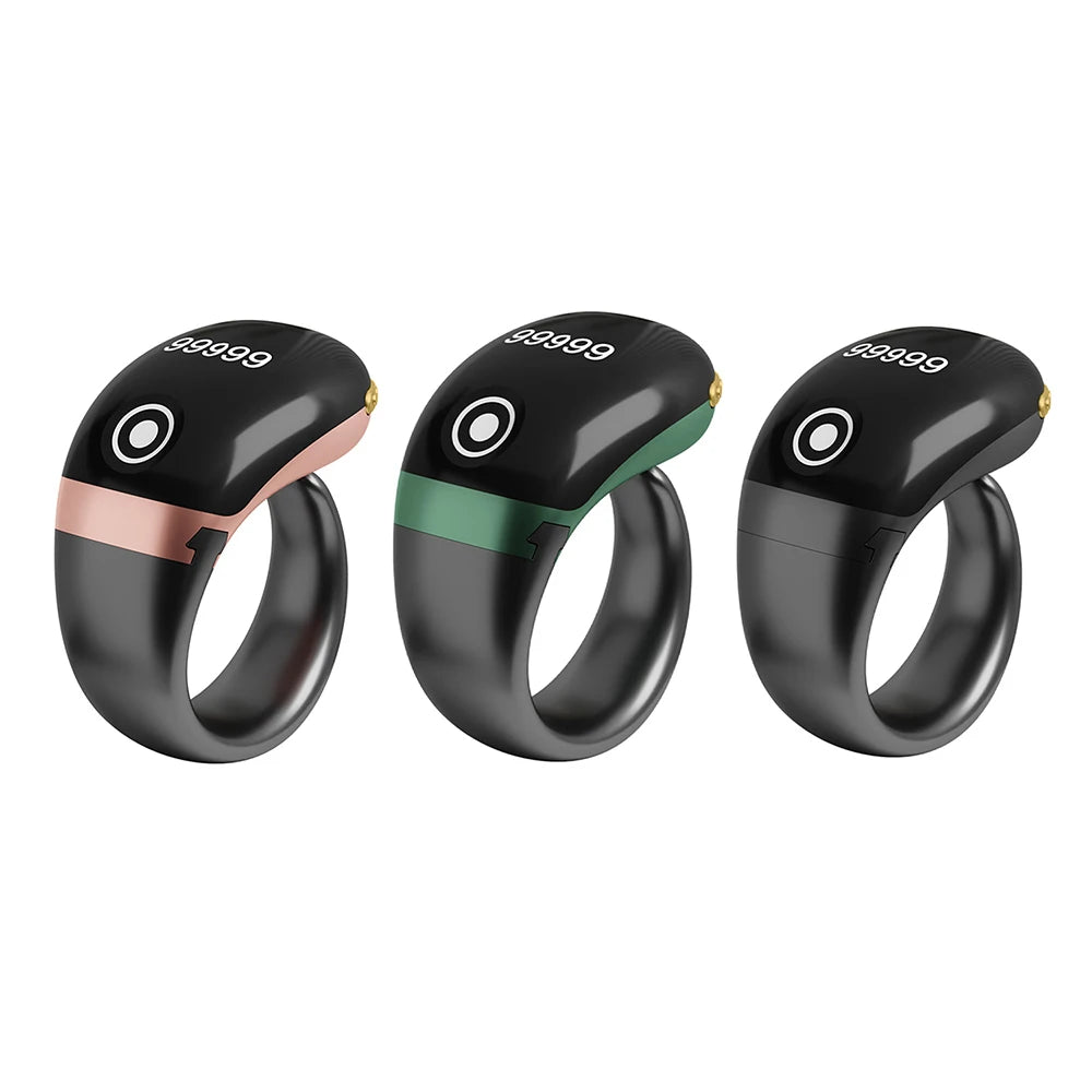 S7pro  0~99999 Ring Counter OLED Display Type C Bluetooth APP Control Monitor Electronic Finger Counter Three-speed