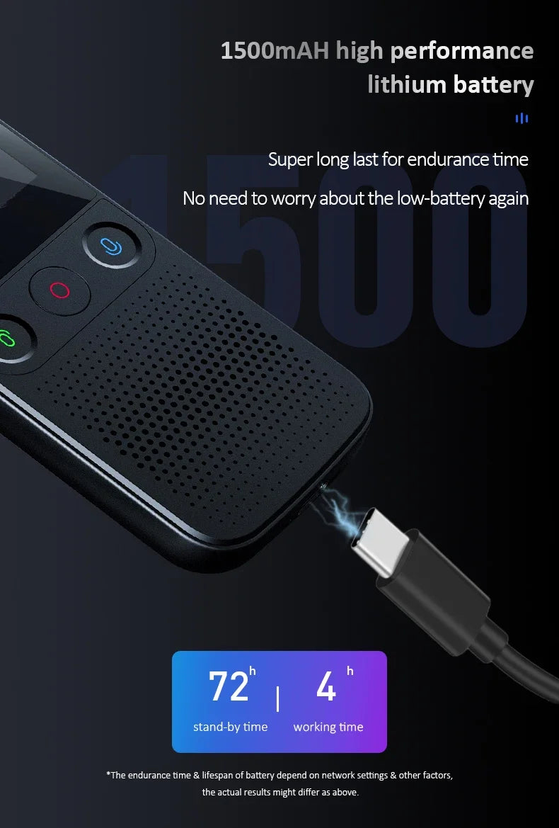 T11 Portable Audio Translator 138 Language Smart Translator Offline In Real Time Smart Voice AI Voice Photo Translator T10Pro