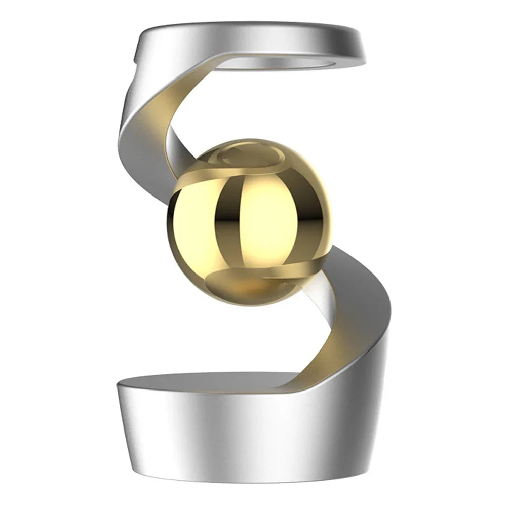 Gravity Defying Kinetic Desk Toy Levitating Desk Toy Fidget Spinners Kinetic Spinning Desk Toys for Office Desk Decor for Adults