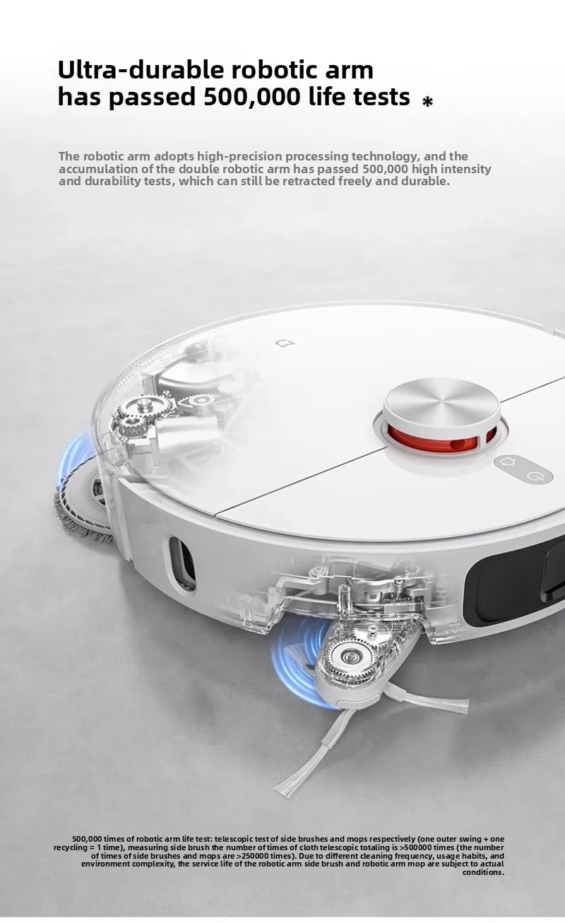 Xiaomi Mi Home Robotic Vacuum Cleaner M40,M40S with Mechanical Arm Sweeping and Mopping Intelligent Appliance