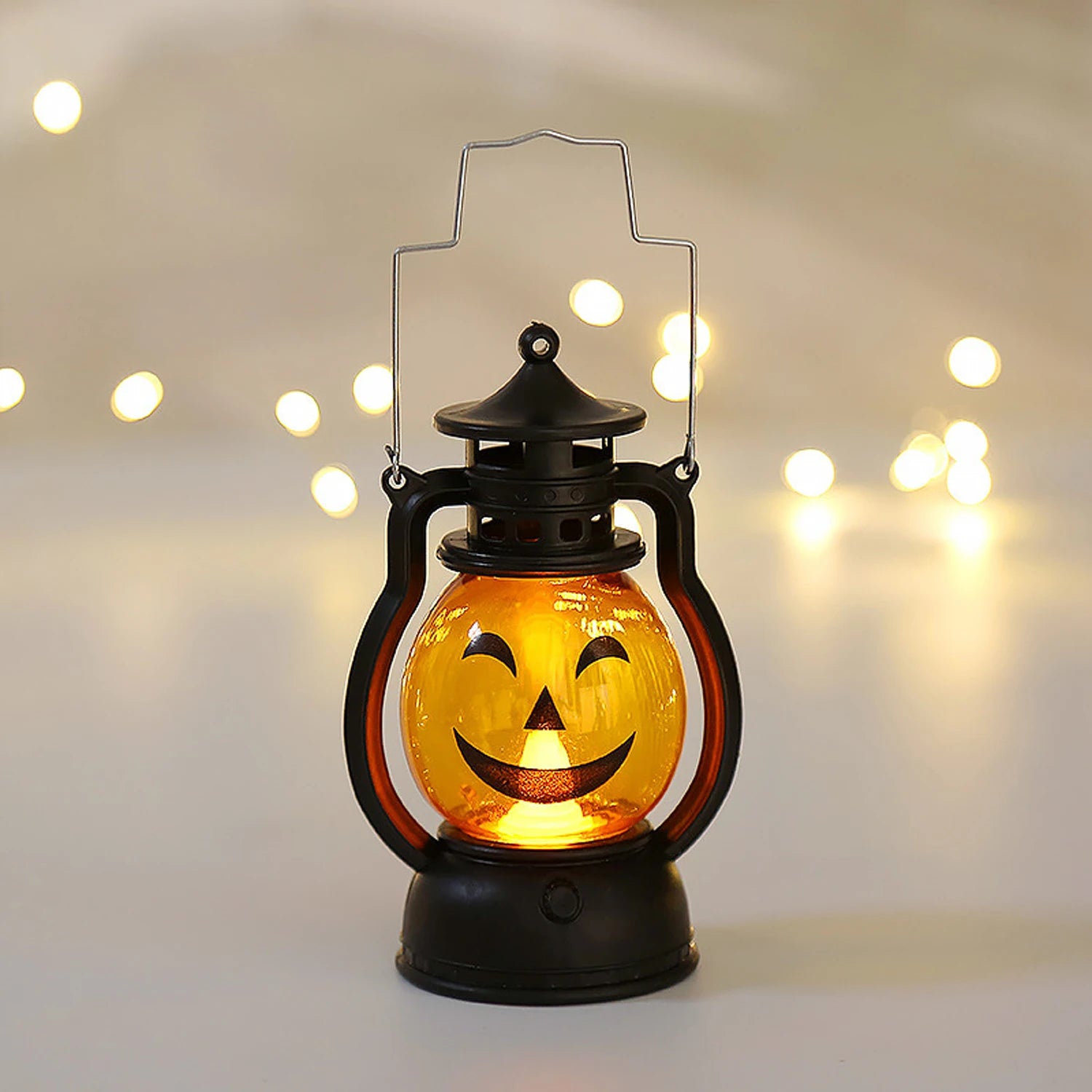 Halloween Oil Lamp,LED Electronic Wax Candle Light,Handheld Lantern,Party Atmosphere Props,Luminous Ornaments