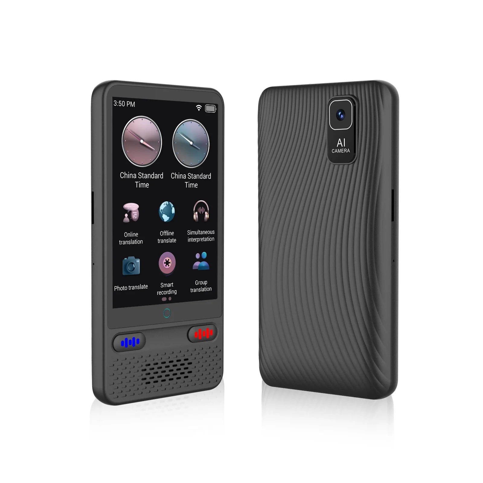 Language Translator Device AI Translation Support ChatGPT 138 Languages Translation Two Way Real Time Voice Translation with