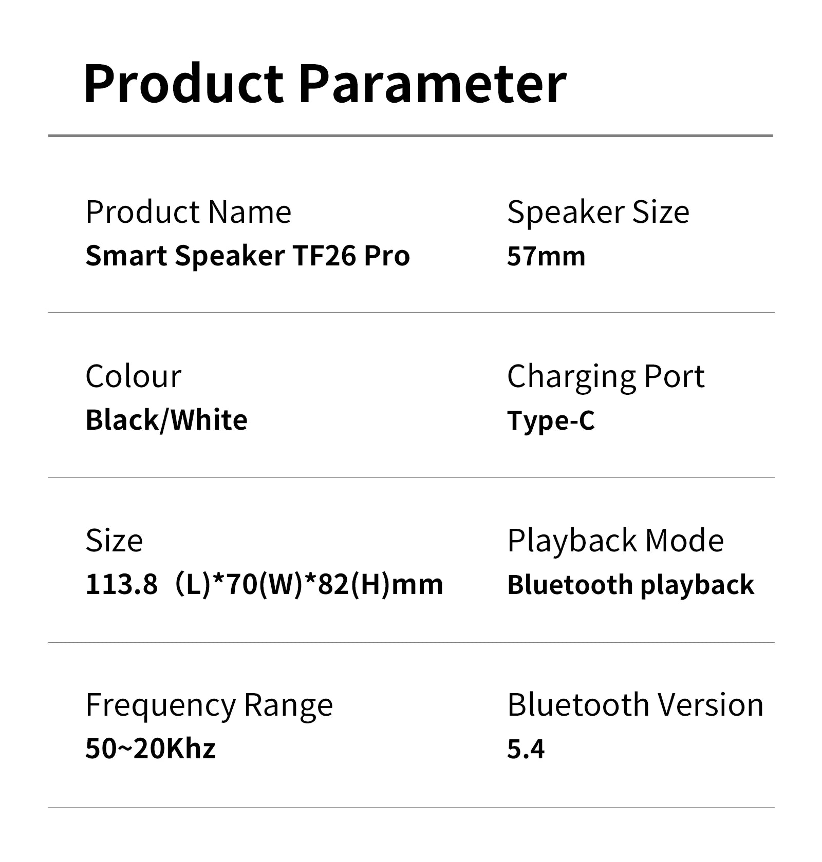 Smart Bluetooth Speaker Lntelligent Large-Screen Weather Temperature Display Table Speaker Clock Bedroom Decor  Voice Assistant