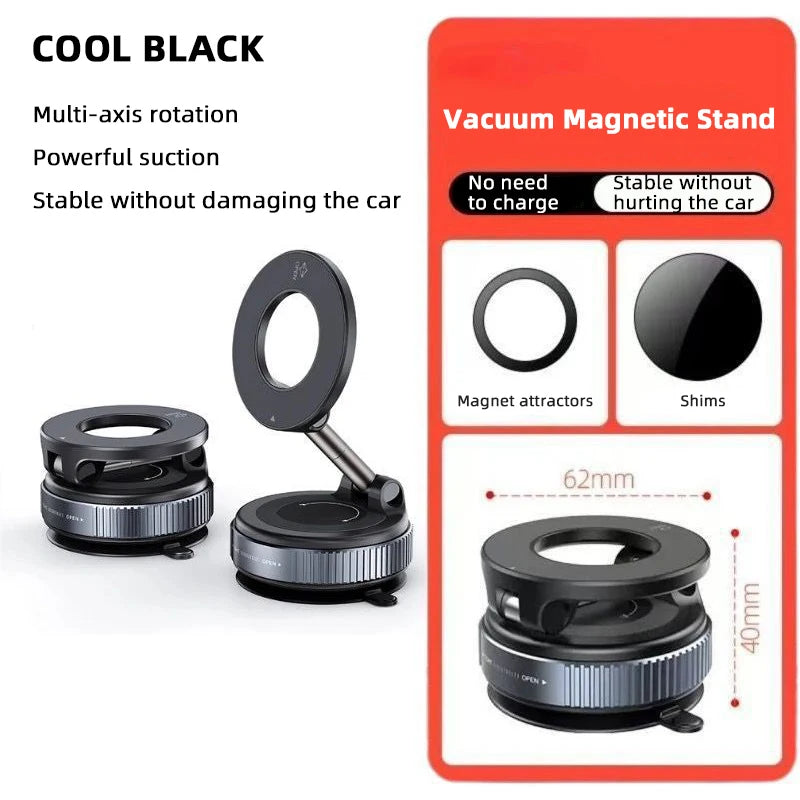 K007 Magnetic Phone Holder|Three-axis Rotation For Free Adjustment|A Convenient Choice For Multiple Scenarios.