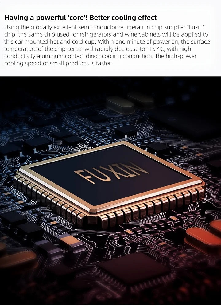 2 In 1 Car Cup Mug Holder DC 12V Warmer Smart Car Cup Car Heating Cooling Cup Touch Screen Office Cup Mug Holder for Home Travel