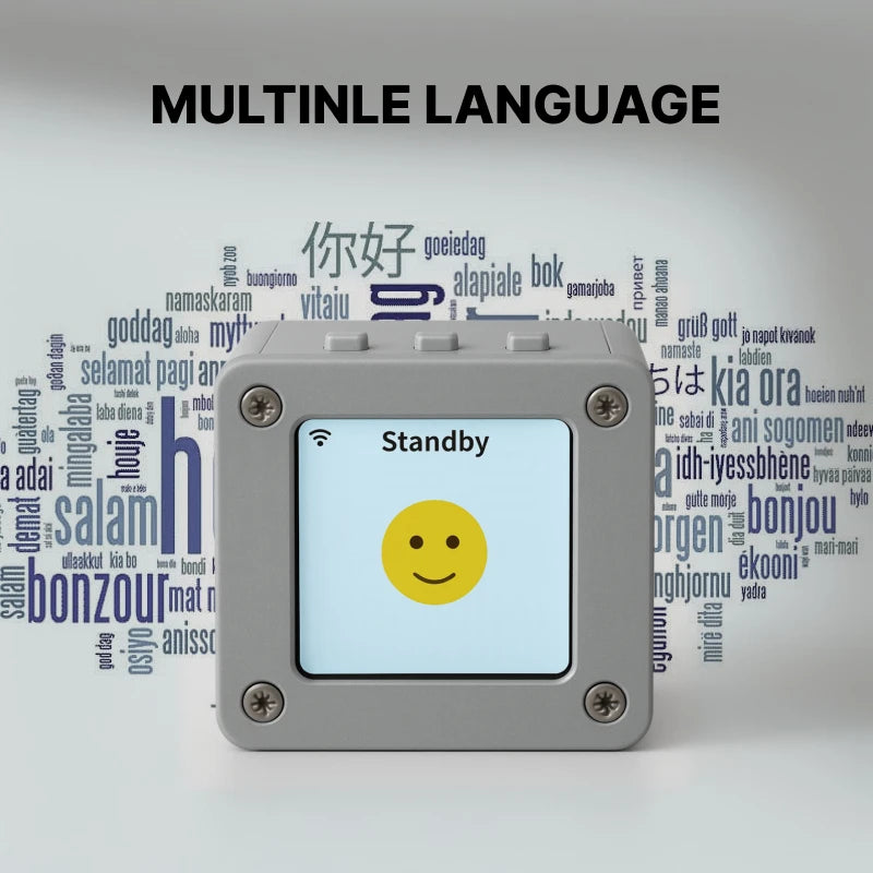 DeepSeek XiaoZhi Mini AI Robot | Intelligent Voice Chatbot, AI Emotional Interaction, Smart Learning Gift,AI companion robot