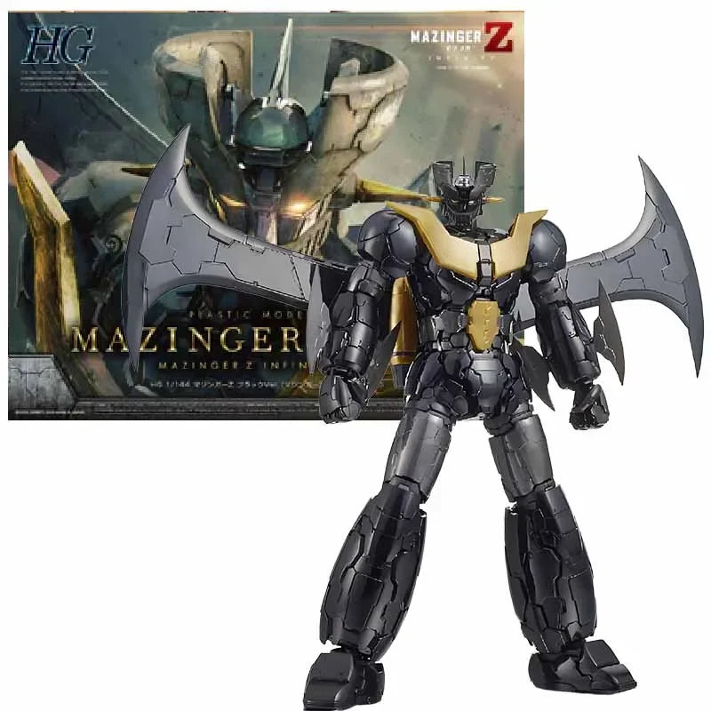 In Stock BANDAI Original HG 1/144 INFINITISM GRENDIZER  Assembly Model Toys Collectible Model Ornaments Gifts for Children