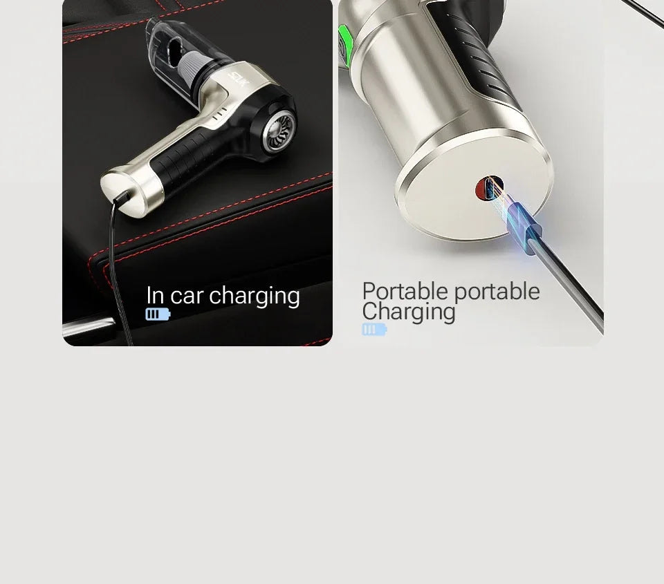 SZUK 9998700PA Car Vacuum Cleaner Strong Suction Cordless Wireless Car Cleaner Portable HandHeld Vacuum Cleaner Cleaning Machine