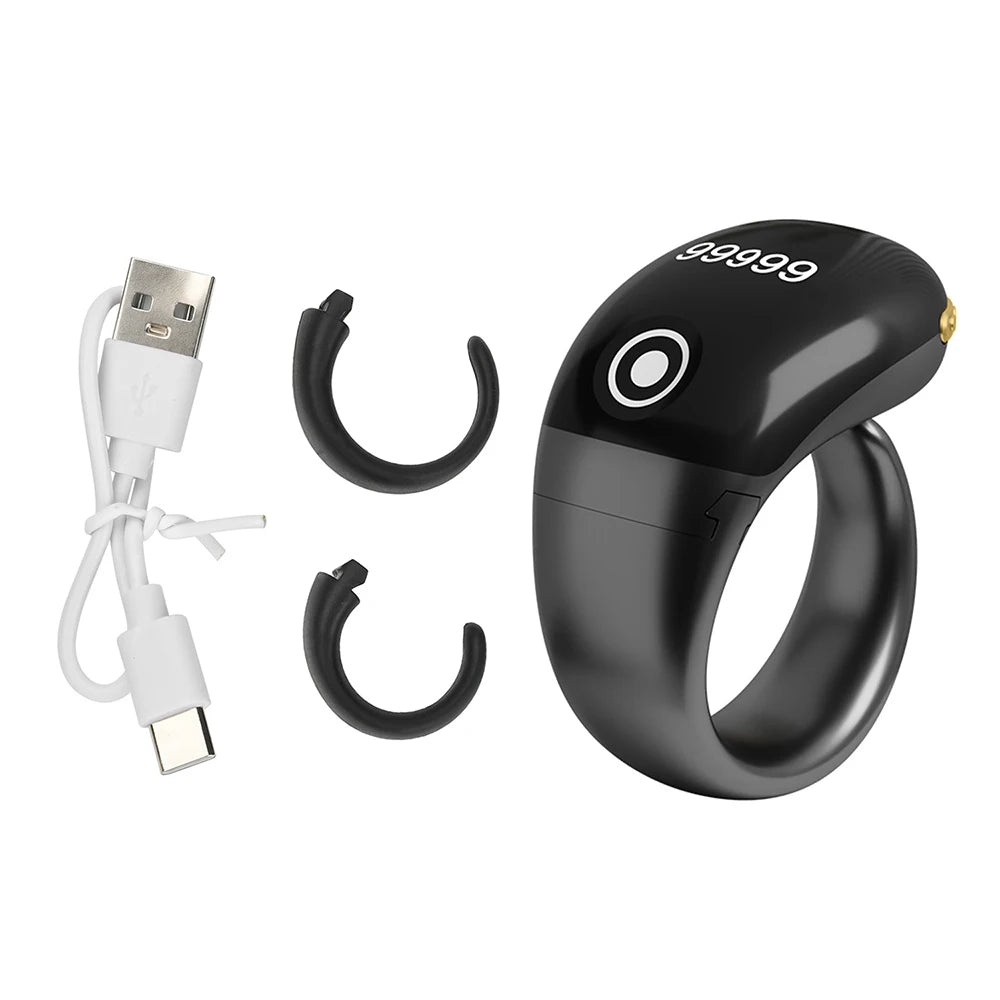 S7pro  0~99999 Ring Counter OLED Display Type C Bluetooth APP Control Monitor Electronic Finger Counter Three-speed