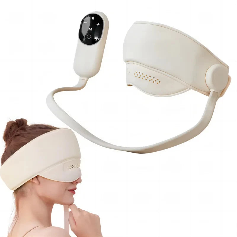 Graphene Heating Head Massager – Air Pressure & Eye Hot Compress for Relaxation & Better Sleep