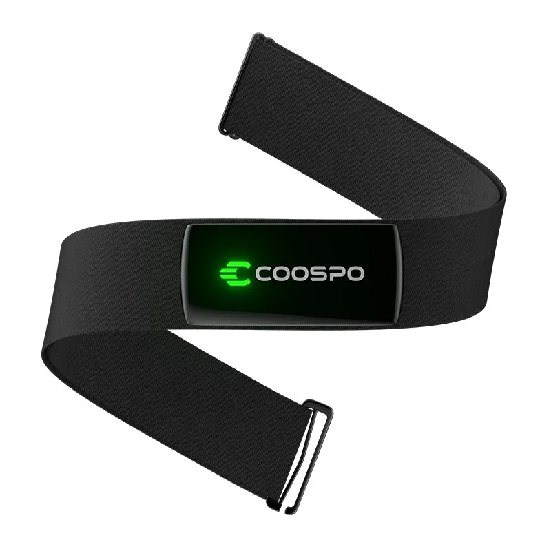 COOSPO H9Z Rechargeable Heart Rate Monitor Chest Strap Bluetooth5.0 ANT+ HR Sensor HRM IP67Waterproof Use for Garmin wahoo Zwift