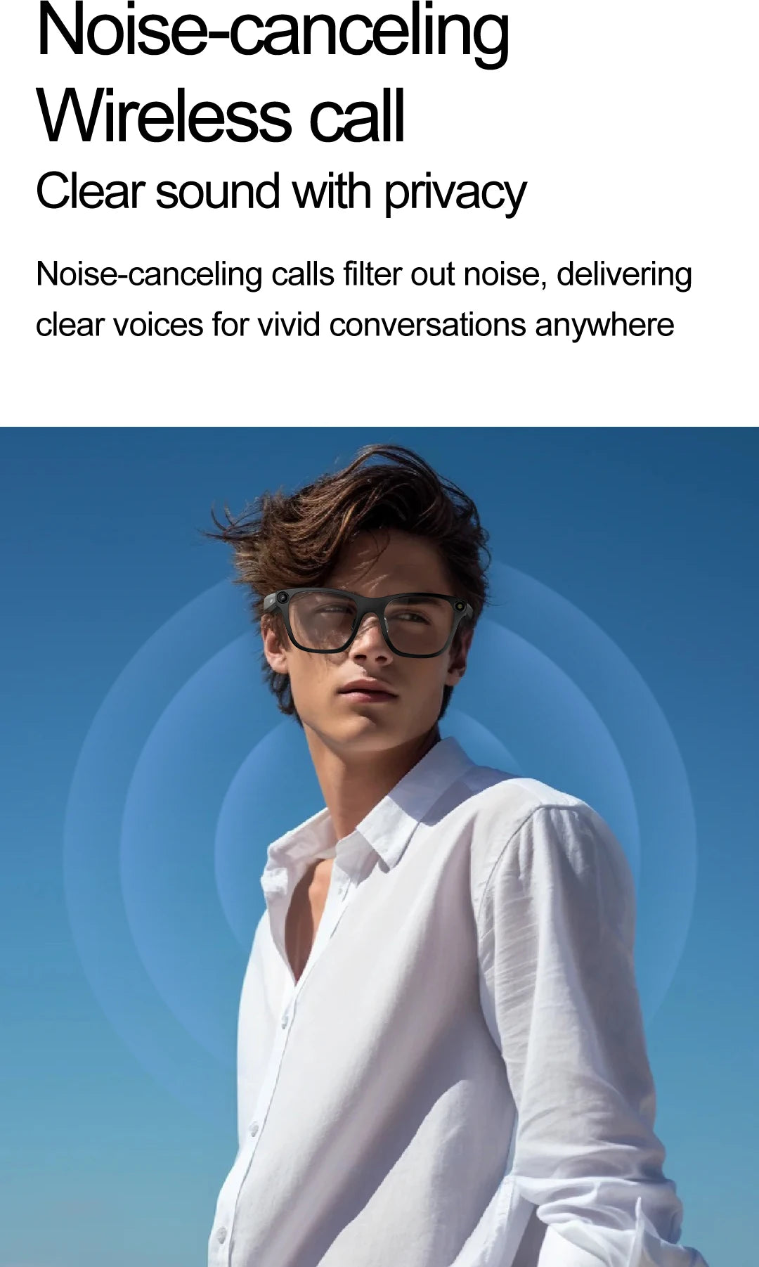 New OTA Upgrade Smart Glasses 1080P HD Camera Video Record AI Chat GPT Function Q&A Translation Wireless Call Women Men Eyeglass