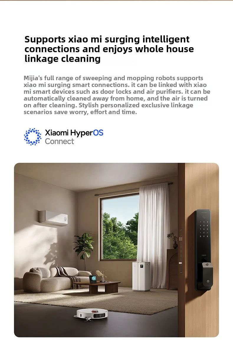 Xiaomi Mi Home Robotic Vacuum Cleaner M40,M40S with Mechanical Arm Sweeping and Mopping Intelligent Appliance