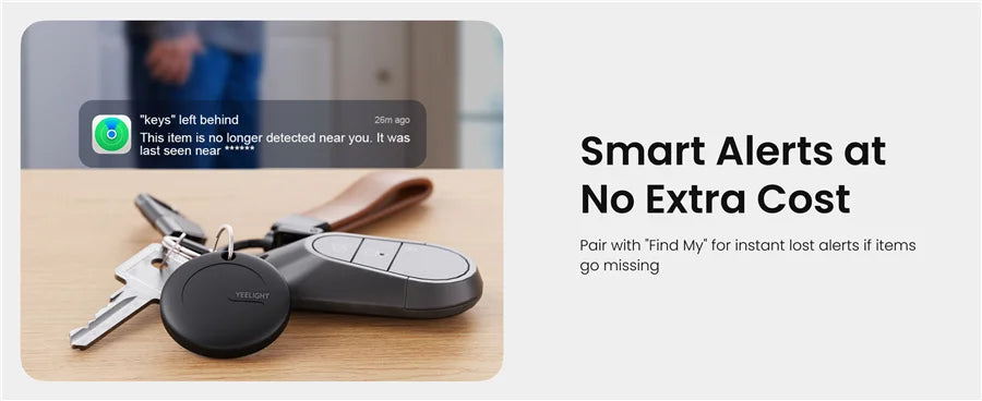 Yeelight Smart Tracker Yeetag Finder Smart Tag With Apple Find My Key Bluetooth GPS Tracker For Earbud Luggage MFi Finder IOS