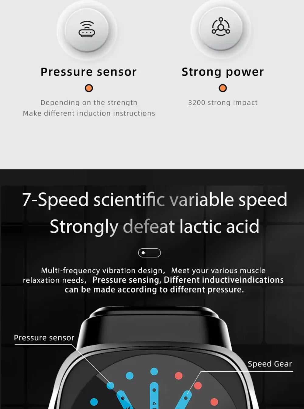 Massage Gun Deep Tissue Percussion Massager For Athletes Recovery And Pain Relief Handheld Relaxation Electric Massagers