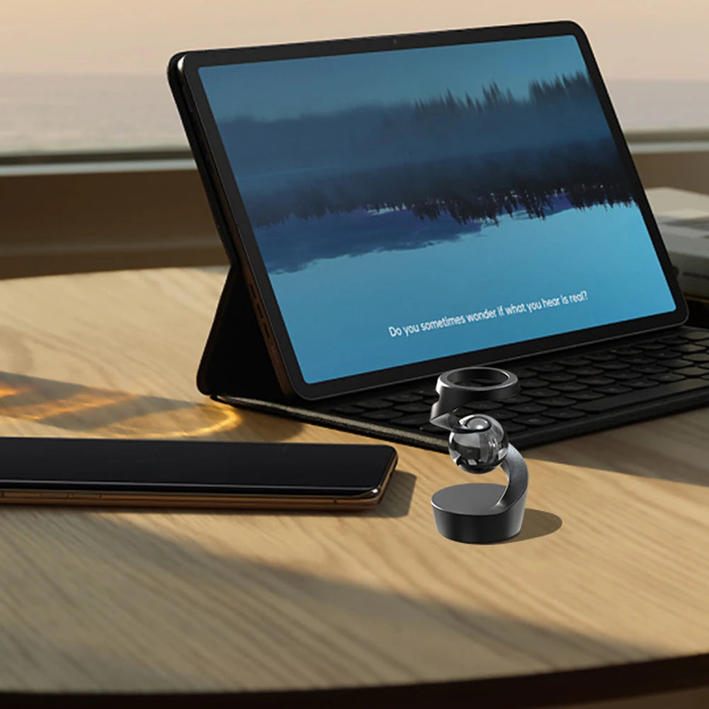 Gravity Defying Kinetic Desk Toy Levitating Desk Toy Fidget Spinners Kinetic Spinning Desk Toys for Office Desk Decor for Adults