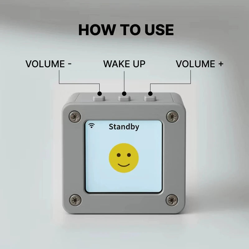 DeepSeek XiaoZhi Mini AI Robot | Intelligent Voice Chatbot, AI Emotional Interaction, Smart Learning Gift,AI companion robot