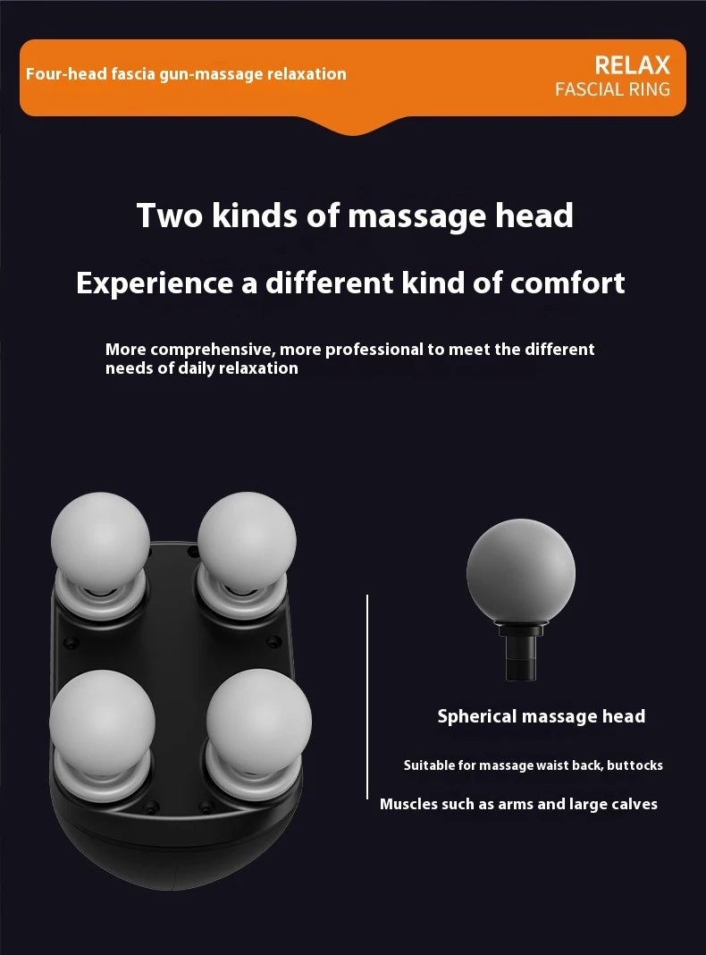 Handheld massager Deep Tissue Body Massage Muscle Massager Tool for Easing Shoulder Back TensionChiropractic Myofascial Release