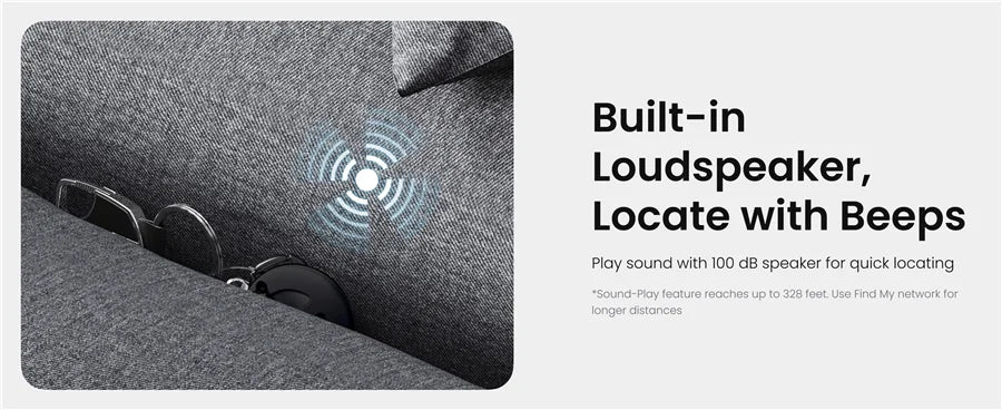 Yeelight Smart Tracker Yeetag Finder Smart Tag With Apple Find My Key Bluetooth GPS Tracker For Earbud Luggage MFi Finder IOS