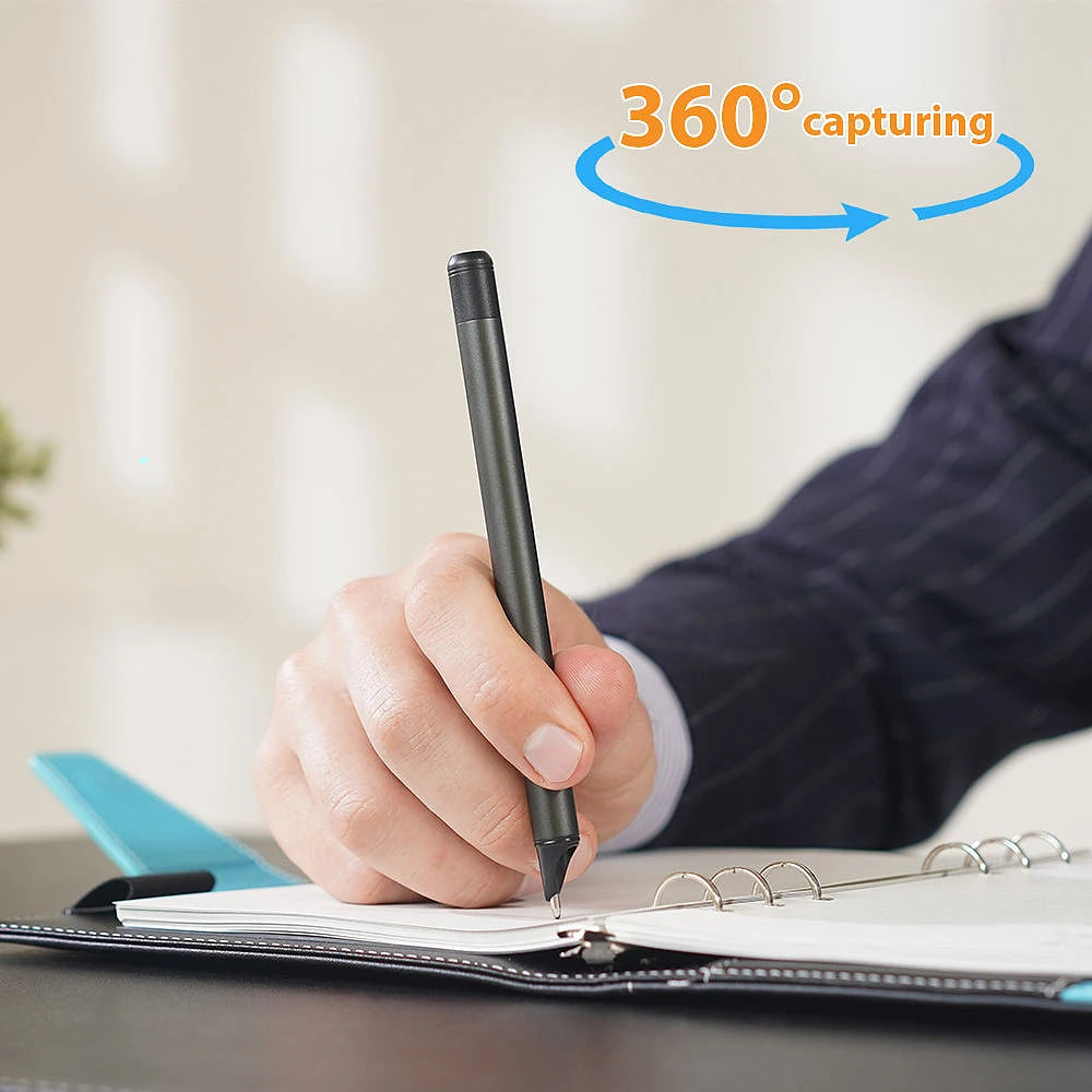 Bisofice Notebook Digital Pen Smart Pen Writing Set Includes Smartpen Smart A5 PU Leather Notebook Reusable Writing Tablet B5