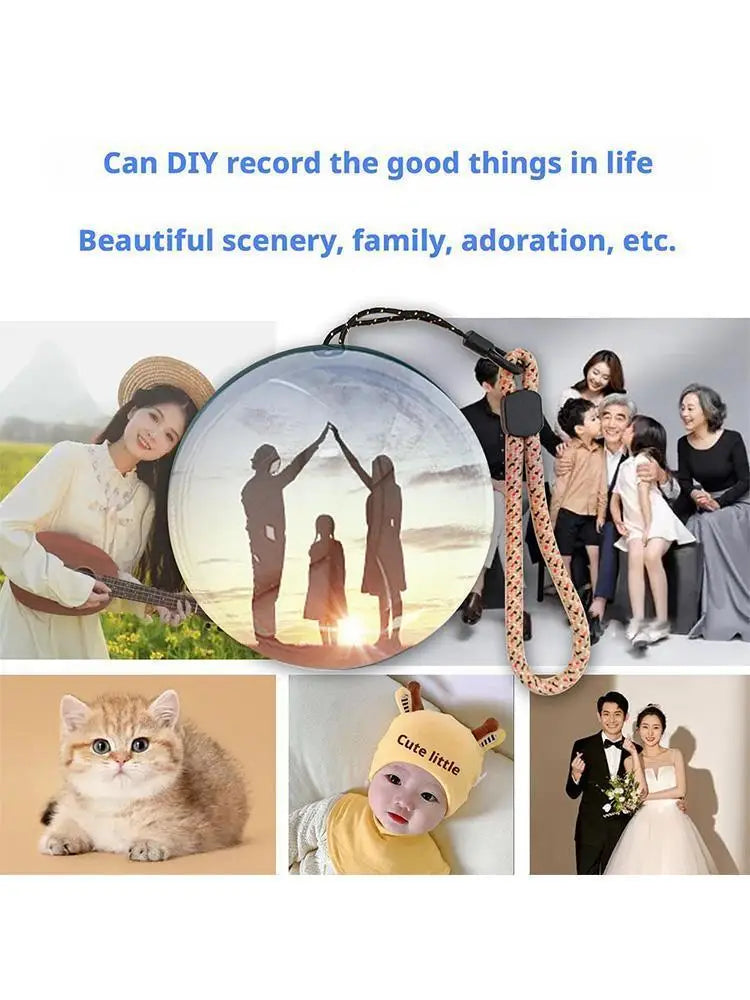 3D Crystal Ball Video Player Audio Video Display Electronic Ball Memory Ball Birthday Gift Souvenir For Family And Friends
