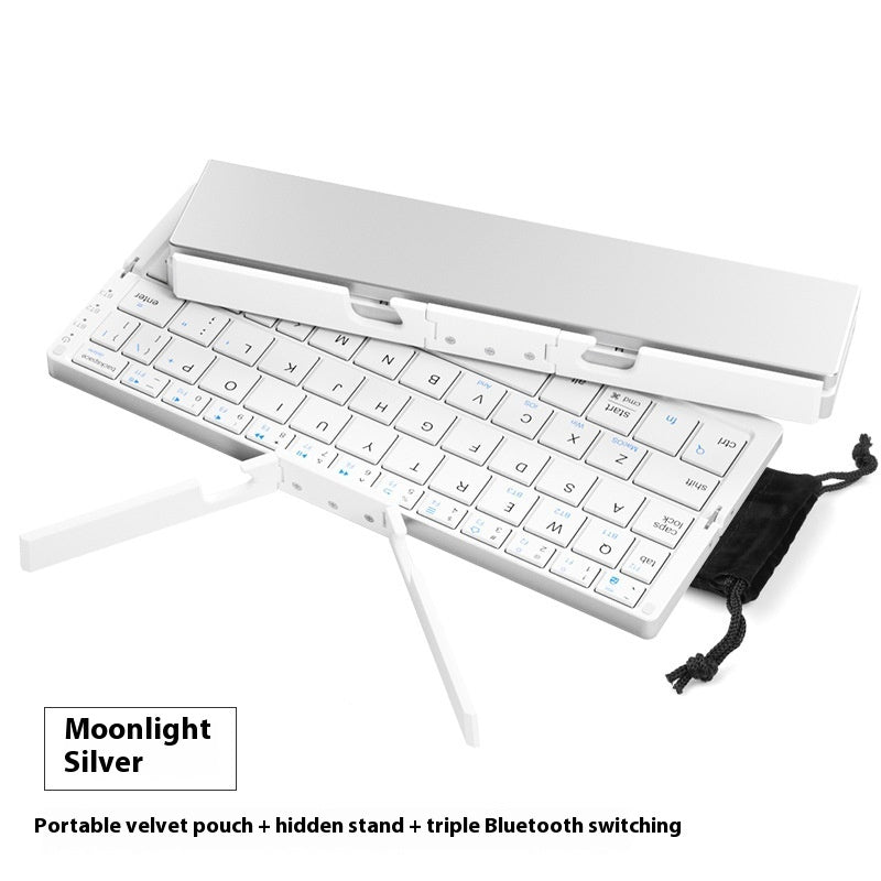 Folding Bluetooth Keyboard For Tablets And Phones