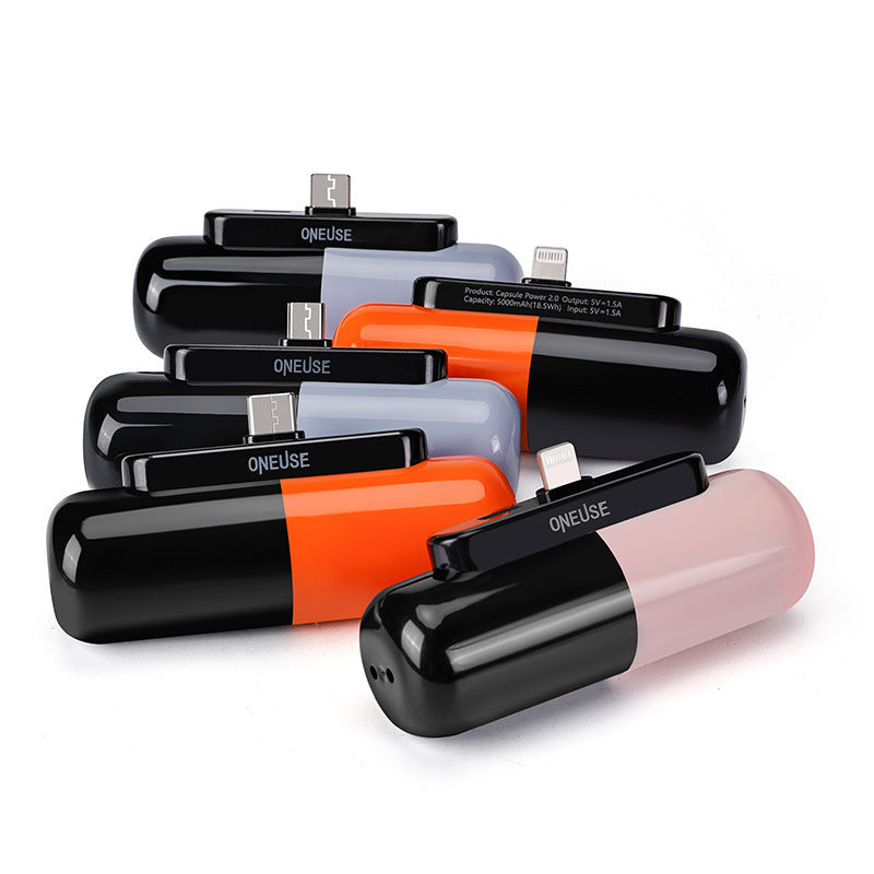 Capsule Android Portable Fast Charge Power Bank