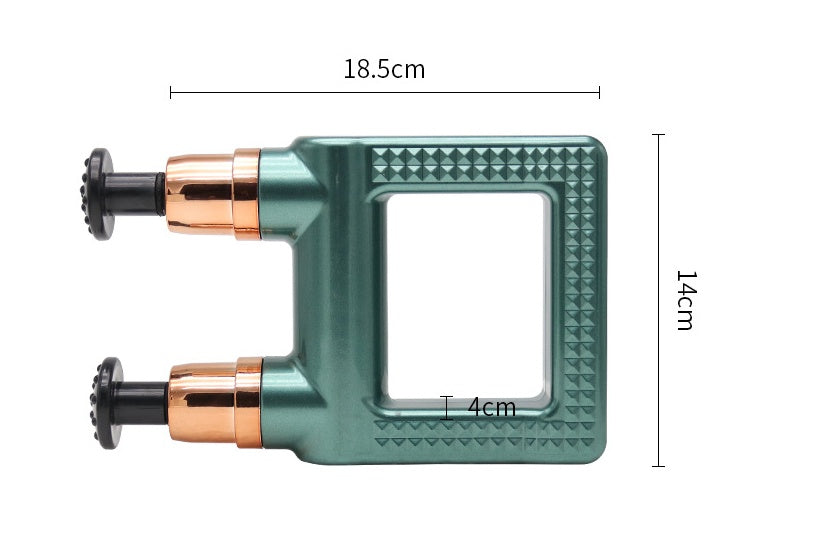 New Two-headed Mini Massage Gun High Frequency Vibration Muscle