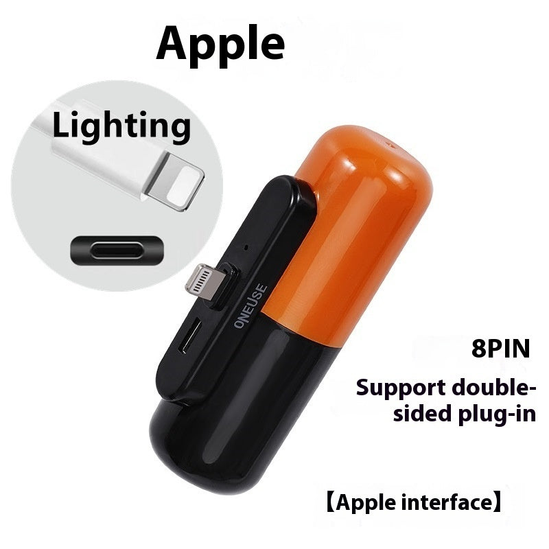 Capsule Android Portable Fast Charge Power Bank