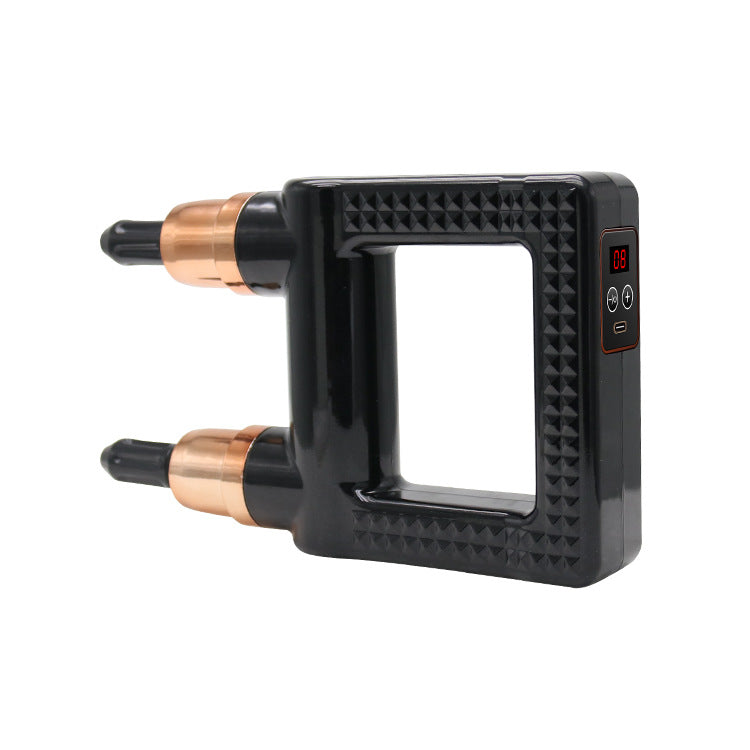 New Two-headed Mini Massage Gun High Frequency Vibration Muscle