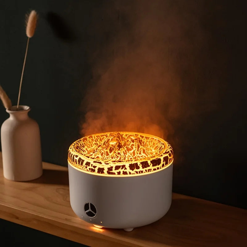 Eco-Friendly Ultrasonic Humidifier 550ml Capacity Auto Shut-Off and Timer Aromatherapy Diffuser for Relaxation and Better Sleep