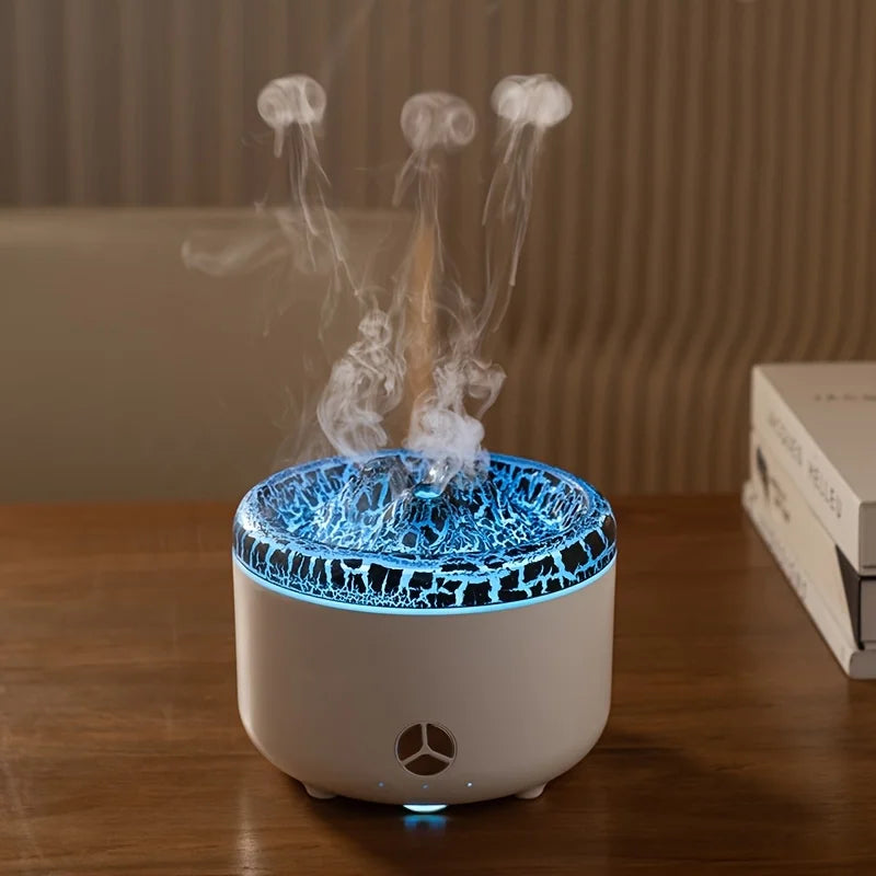 Eco-Friendly Ultrasonic Humidifier 550ml Capacity Auto Shut-Off and Timer Aromatherapy Diffuser for Relaxation and Better Sleep