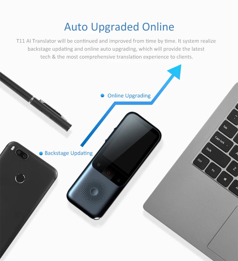 T11 Portable Audio Translator 138 Language Smart Translator Offline In Real Time Smart Voice AI Voice Photo Translator T10Pro