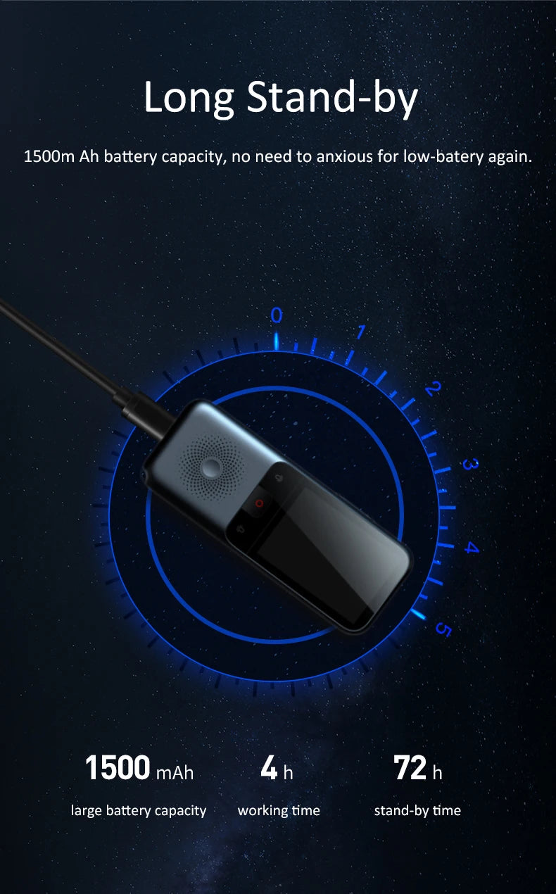 T11 Portable Audio Translator 138 Language Smart Translator Offline In Real Time Smart Voice AI Voice Photo Translator T10Pro