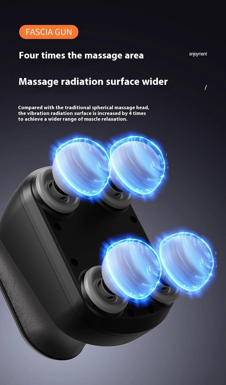 Handheld massager Deep Tissue Body Massage Muscle Massager Tool for Easing Shoulder Back TensionChiropractic Myofascial Release