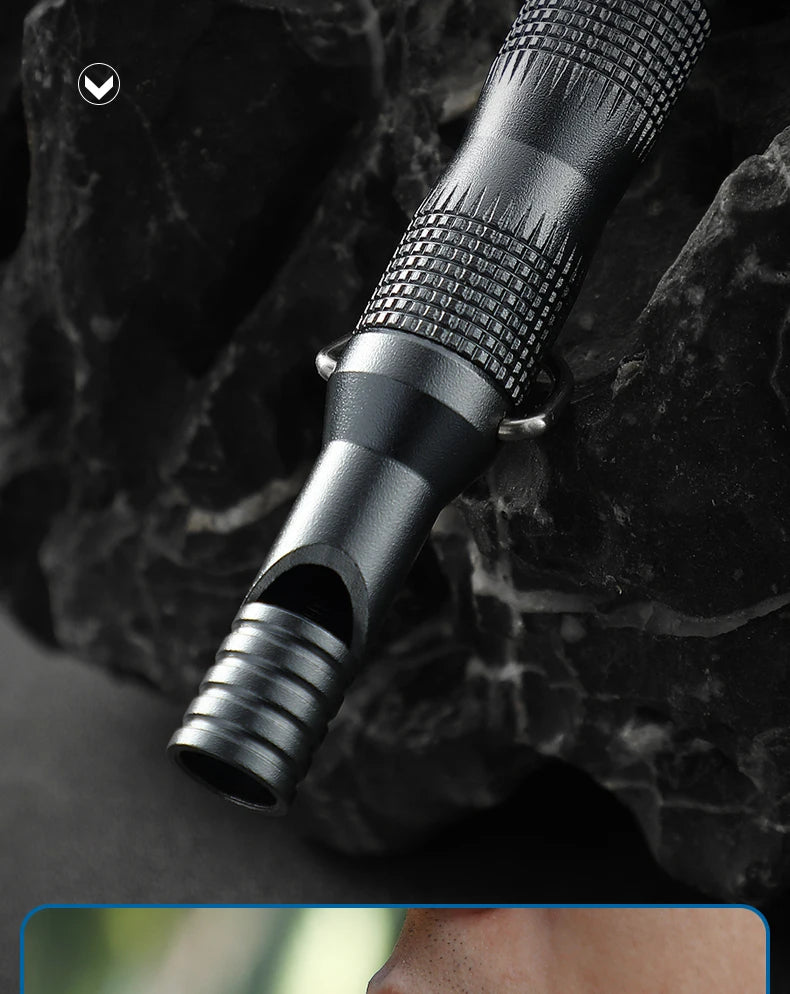 LETGOS Multi High Frequency Survival Whistle  outdoor Lifesaving emergency gear camping hiking rescue tactical glass breaker