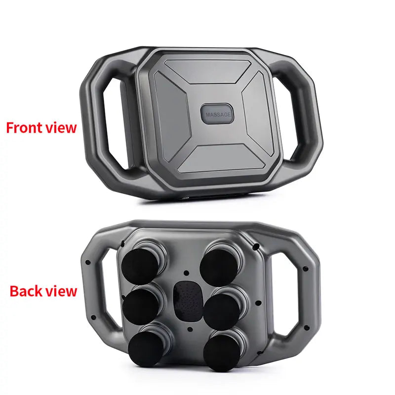 Six-head Fascia Gun High Frequency Vibration Waist Shoulder Back Leg Deep Tissue Body Massage Machine